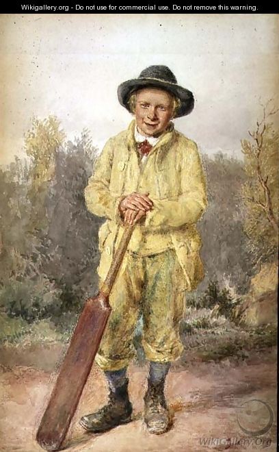 The Cricketer - William Henry Hunt