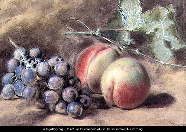 Grapes and Peaches - William Henry Hunt