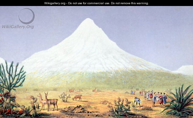 Chimborazo - (after) Humboldt, Friedrich Alexander, Baron von