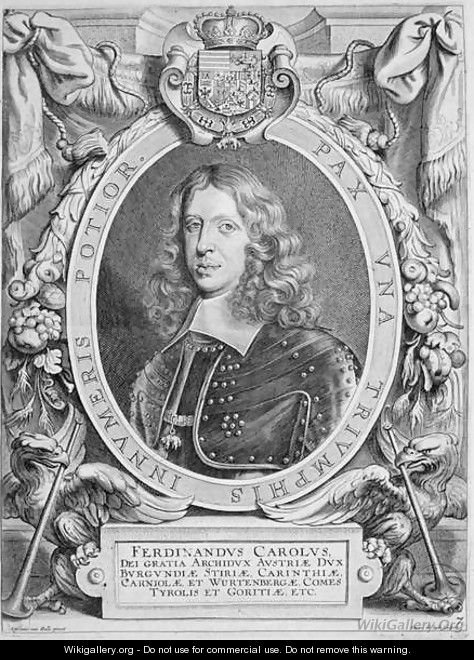 Ferdinand III 1608-57 Archduke of Austria Holy Roman Emperor 1637-57 - (after) Hulle, Anselmus van