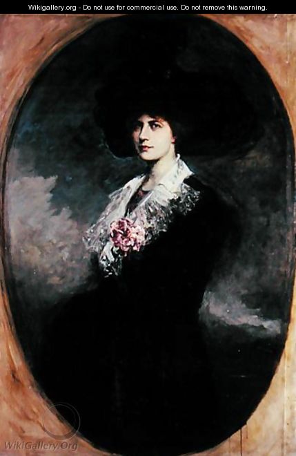 Portrait of a woman - Jacques Fernand Humbert