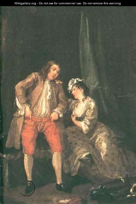 Before the Seduction and After 1731 - William Hogarth