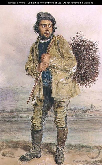 The Broom Gatherer - William Henry Hunt