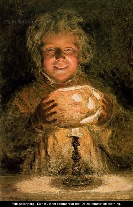 The Turnip Lantern - William Henry Hunt