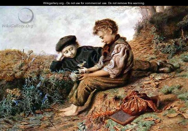 Schoolboys with a Stolen Nest - William Henry Hunt
