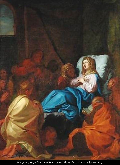 The Death of the Virgin - Charles de Lafosse