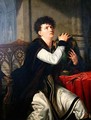 Portrait of Francois Joseph Talma 1763-1826 as Hamlet - Anthelme Francois Lagrenee