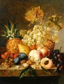 Still life with fruit - Edward Ladell
