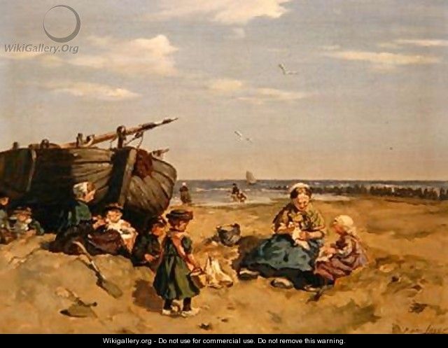 At the Seaside - Pierre Lacur