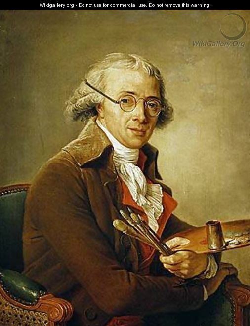 Portrait of Francois Andre Vincent 1746-1816 - Adelaide Labille-Guyard