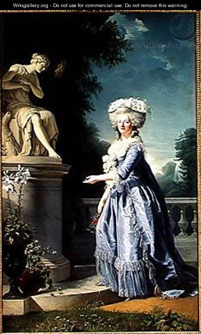 Portrait of Marie-Louise 1733-99 Victoire de France - Adelaide Labille-Guyard