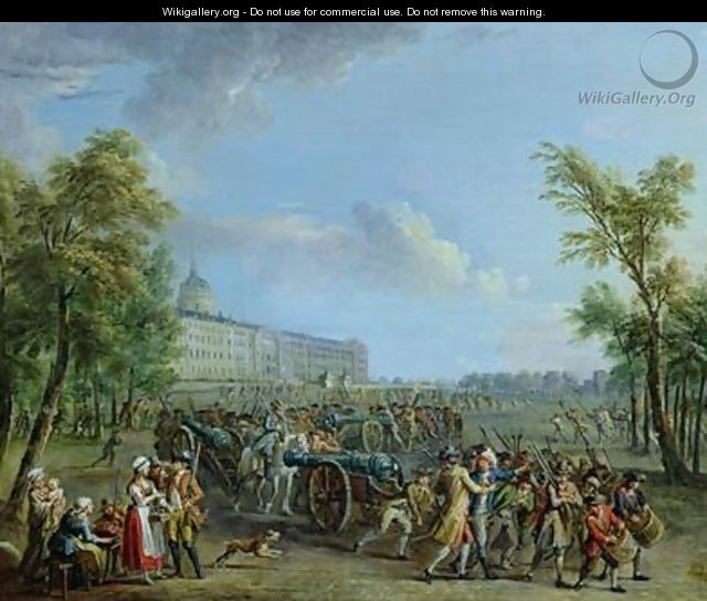 The Pillage of the Invalides - Jean-Baptiste Lallemand