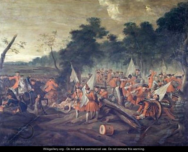The Battle of Malplaquet - Louis Laguerre