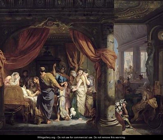 The Death of Germanicus - Gerard de Lairesse
