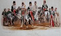 French Cavalrymen at the time of the Second Empire - Francois-Hippolyte Lalaisse
