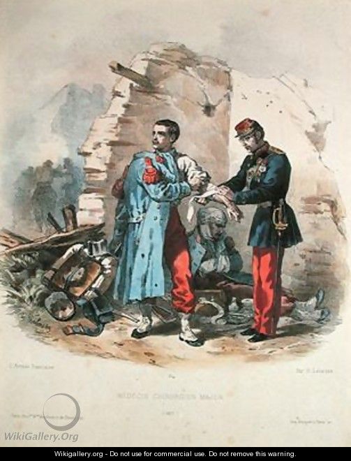 The Army Surgeon - Francois-Hippolyte Lalaisse