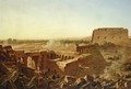 The Battle at the Temple of Karnak The Egyptian Campaign - Jean-Charles Langlois