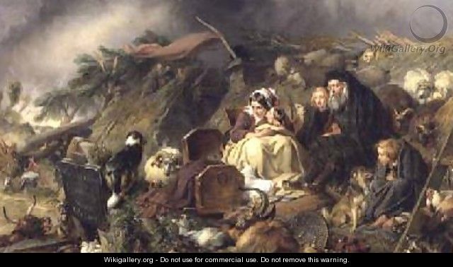 A Highland Flood - Sir Edwin Henry Landseer