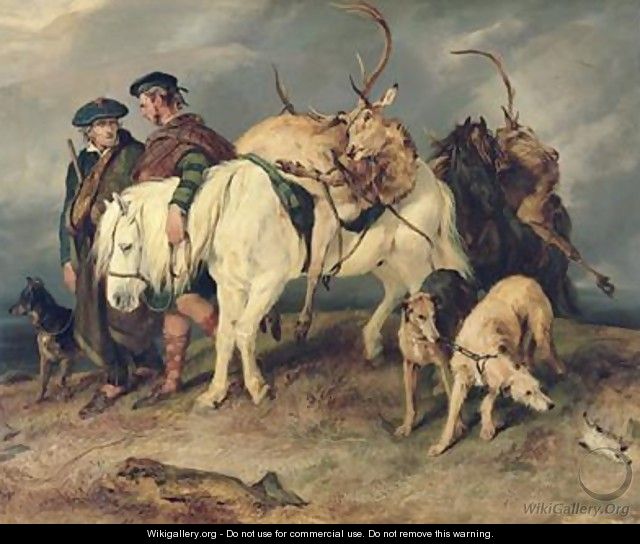 The Deerstalkers Return - Sir Edwin Henry Landseer