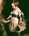 Child with a drawing - Sir Edwin Henry Landseer
