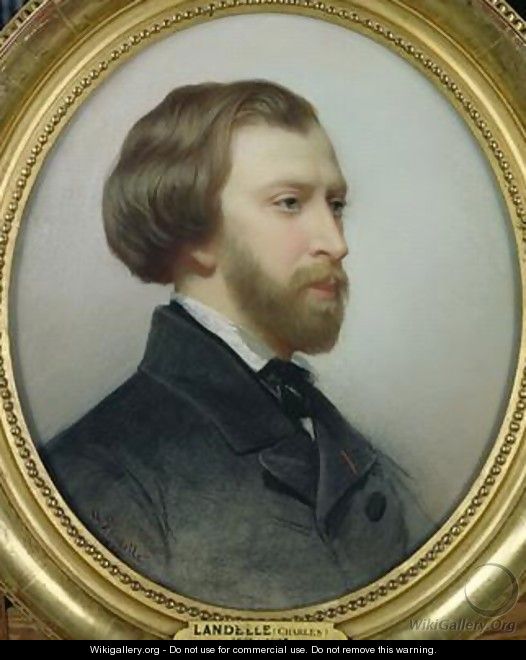 Portrait of Alfred de Musset 1810-57 2 - Charles Landelle