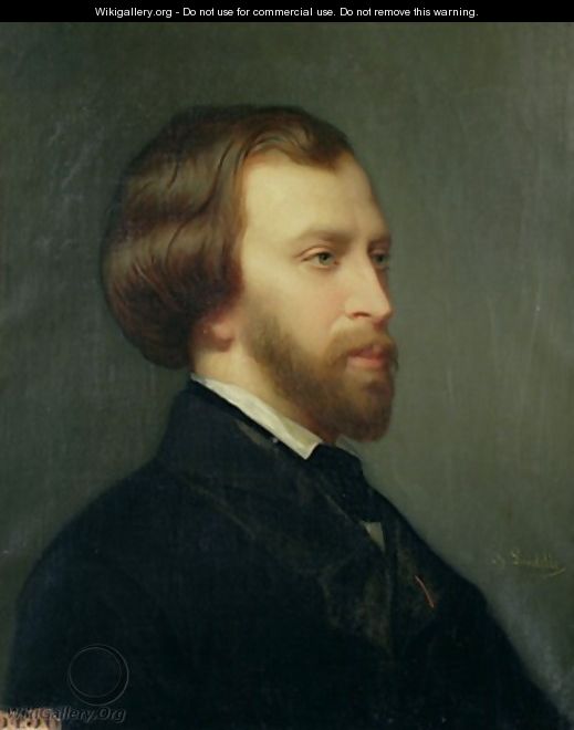 Portrait of Alfred de Musset 1810-57 - Charles Landelle