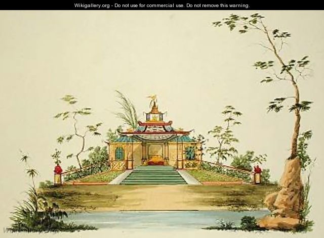 Design for a Chinese Temple 2 - G. Landi