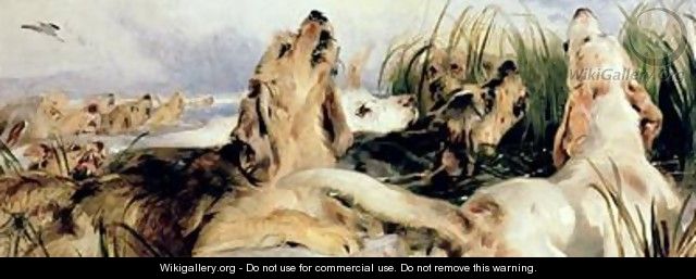 Otter Hounds - Sir Edwin Henry Landseer