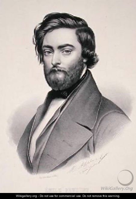Portrait of Emile Prudent 1817-63 - Jules Laure