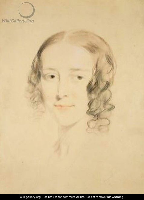 Portrait of Frances Dickens - Samuel Laurence