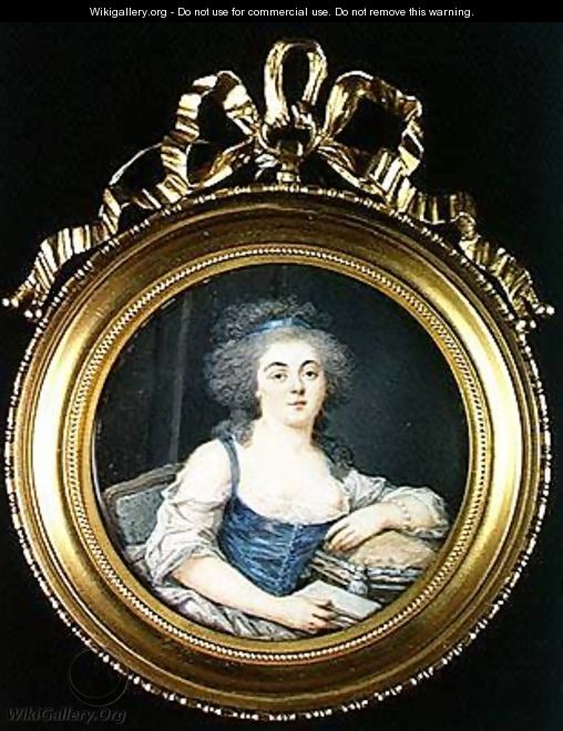 Louise Marie Therese Mathilde dOrleans 1750-1822 Duchess of Bourbon - Andre Leon (Mansion) Larue