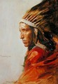 The Red Indian - Philip Alexius De Laszlo