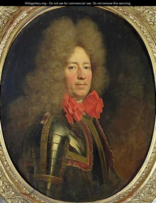 Pierre de Montesquiou 1645-1725 Count of Artagnan - Nicolas de Largilliere