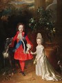 Prince James Francis Edward Stuart and Princess Maria Theresa Stuart - Nicolas de Largilliere