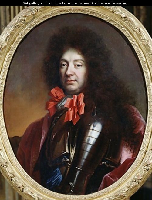 Portrait of Francois Adhemar de Castellane de Monteil 1629-1714 Count of Grignan - Nicolas de Largilliere
