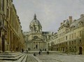 The Courtyard of the Old Sorbonne - Emmanuel Lansyer