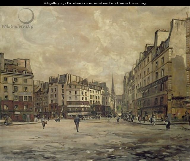 Place Maubert Paris - Emmanuel Lansyer