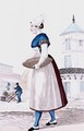 Traditional costume of St Valery en Caux - (after) Lante, Louis-Marie
