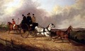 Gentlemen in a horse drawn buggy - George Henry Laporte