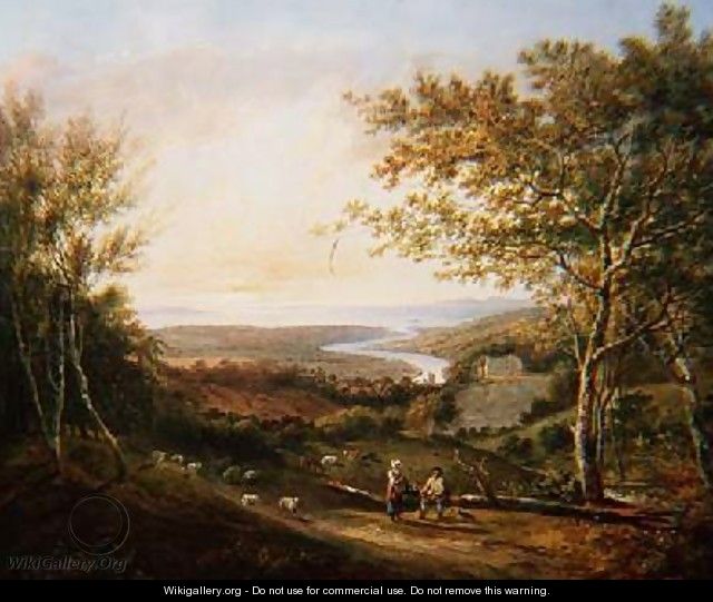 View of the Wye Valley - John Laporte
