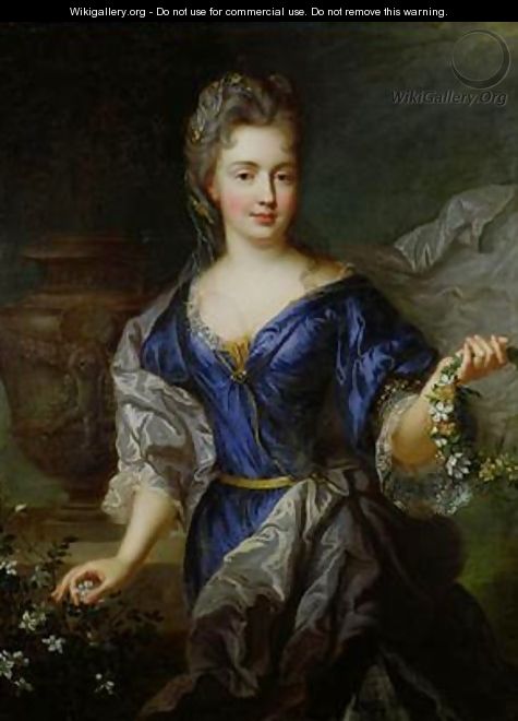 Marie-Anne de Bourbon 1666-1739 - (after) Largilliere, Nicholas de