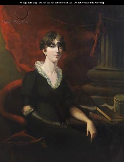 Portrait of a Lady possibly Sarah Harriet Burney 1772-1884 - (after) Lawrence, Sir Thomas
