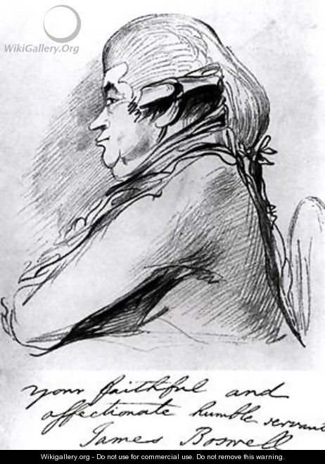 James Boswell 1740-95 - Sir Thomas Lawrence