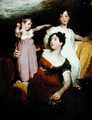 Lydia d 1858 Lady Acland, and her Children - Sir Thomas Lawrence