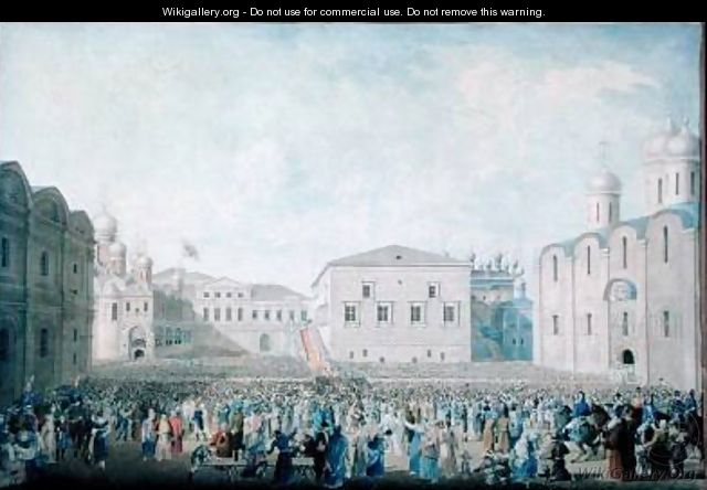 The Great Reception of Alexander I 1777-1825 in the Kremlin - I.A. Lavrov