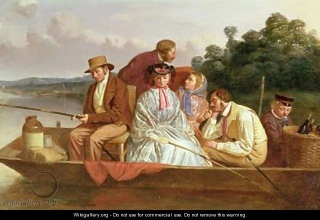 A Fishing Party - (attr. to) Lawless, Matthew James