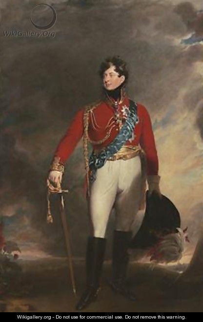 Portrait of King George IV 2 - (after) Lawrence, Sir Thomas