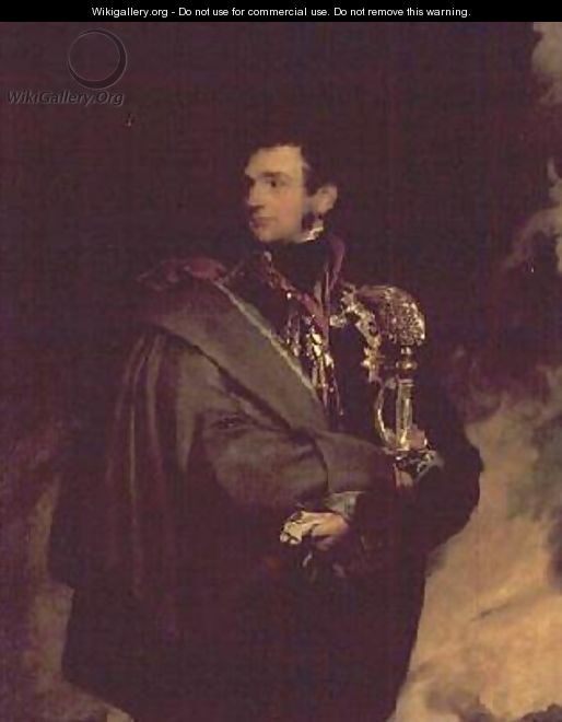 Portrait of Mikhail Semyonovich Count Vorontsov 1782-1856 - Sir Thomas Lawrence