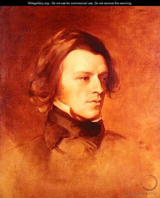 Portrait of Alfred Lord Tennyson 1809-92 - Samuel Laurence
