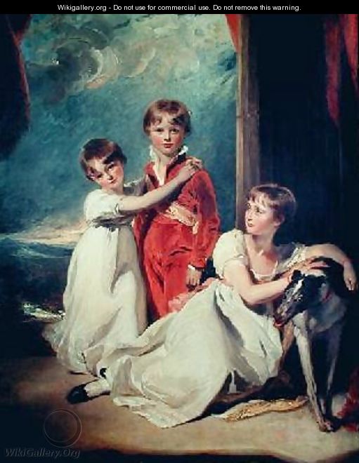 Portrait of the Fluyder Children - Sir Thomas Lawrence